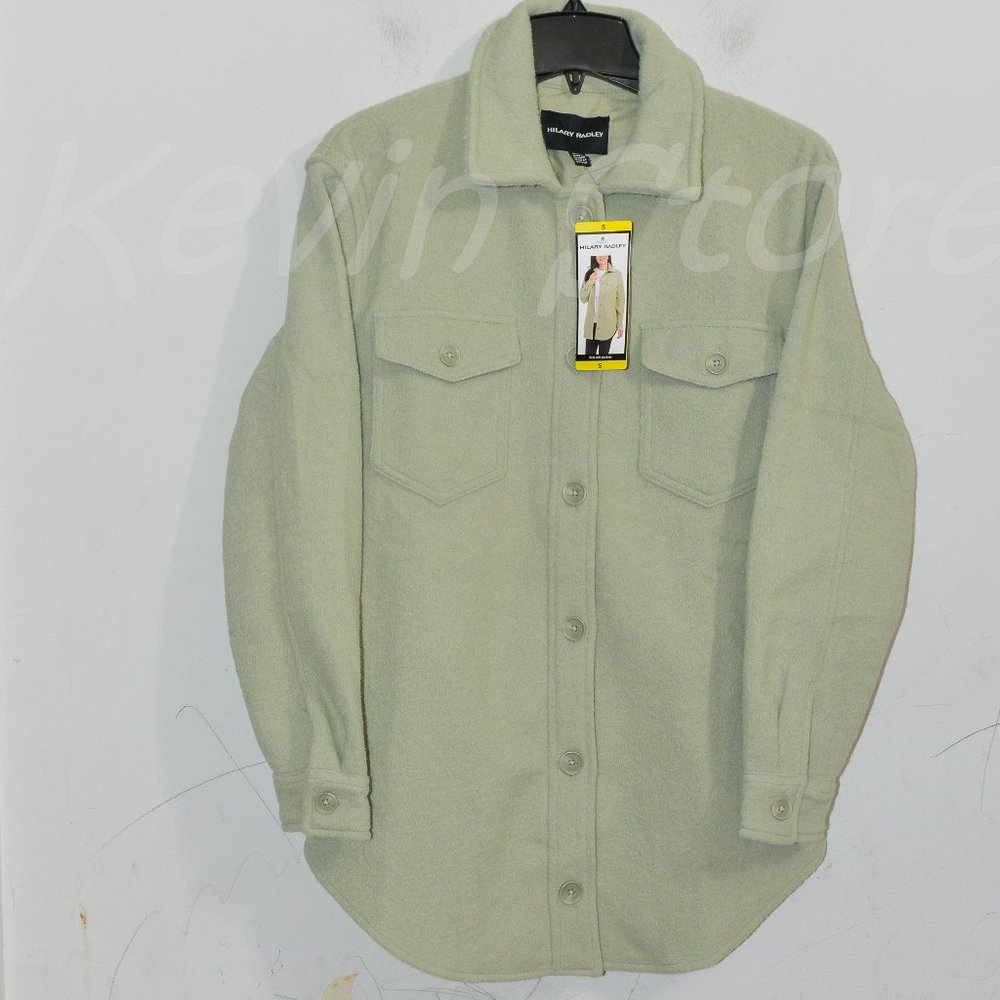 Hilary Radley Ladies' Shirt Jacket Green
